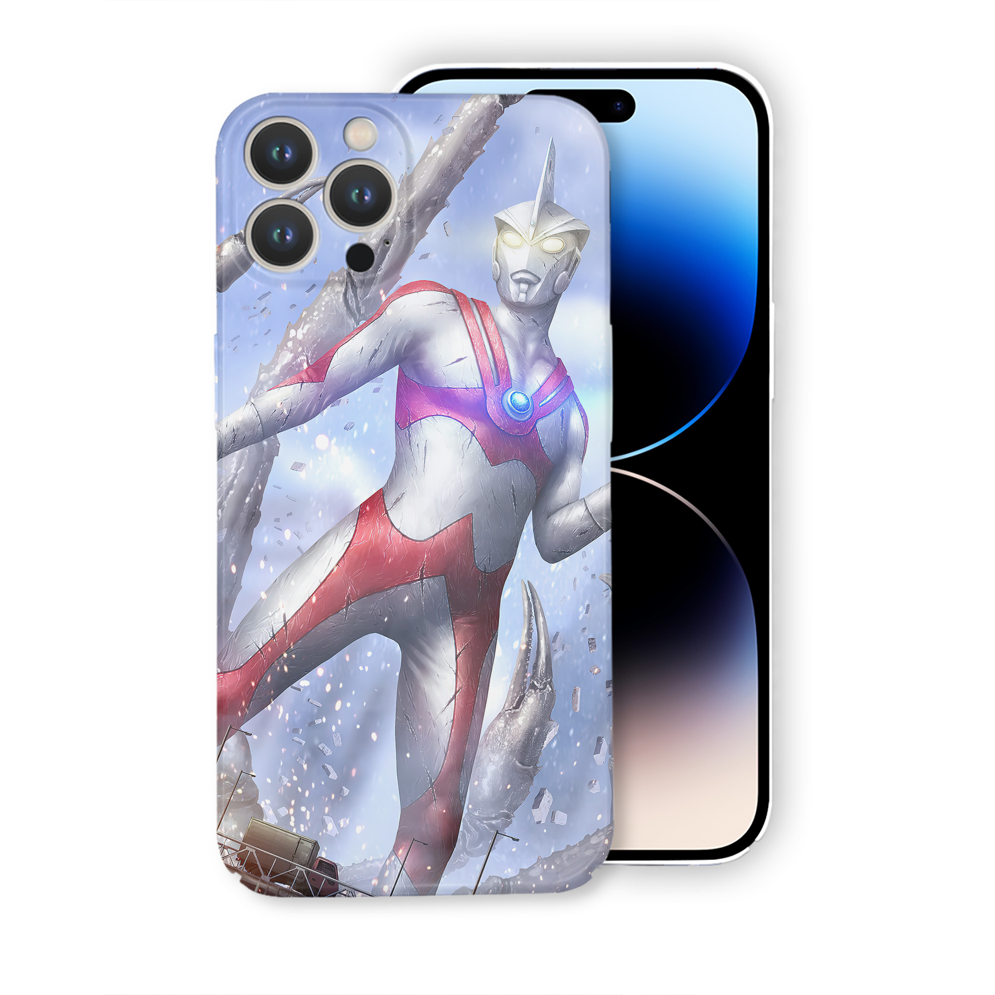 （画像用） ウルトラマン Ultraman 【iPhone 14シリーズ対応】ハードケース